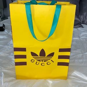 Gucci x Adidas Gazelle Sneakers Leather and Suede